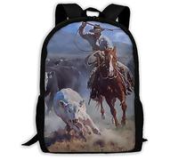 Impermeabile Borse Da Scuola Coeboy Bullfighting Rucksack Eleganti Borsa Da Viaggio Per Scuola, Idea Regalo, Escursionismo, 42X32X14Cm