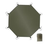 Impermeabile Campeggio Tent Mat, Outdoor Camping Rugs for Ground Coverage, Octagonal Floor Blanket for Picnics, Hiking, Playground Fun, and Park Gatherings Easy to Carry and Setup