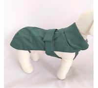 Impermeabile cane cappottino abbiagliamento verde per cani taglia piccola media