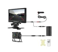 Impermeabile CCD Della Macchina Fotografica Retrovisione Automobile 9-36V Con Il Monitor Per Lo Schermo 1024 * 600 Bus Camion 7 HD Regolabile Telecamera Auto