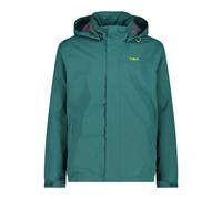CMP Uomo Hoodie Button Rain giacca, lichen, 4XL