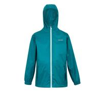 Impermeabile con cappuccio da bambina Regatta Pack-It III Turquoise 5/6 ans