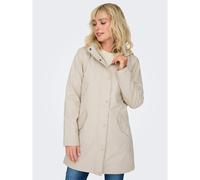 ONLY Onlsally Raincoat Otw Noos Cappotto, Farina d'avena/White Teddy, XS Donna