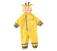 Impermeabile con cappuccio e stampa a cartoni animati per bambini dai 3 ai 10