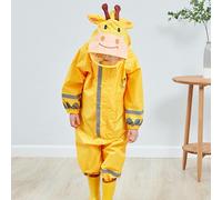 Impermeabile con cappuccio e stampa a cartoni animati per bambini dai 3 ai 10