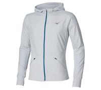 Impermeabile con cappuccio Mizuno Active Hybrd Gris M