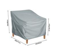 Impermeabile Copertura Giardino Esterno Mobili Impilare Sedie Griglia Protettivo