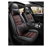 Impermeabile Coprisedile In Pelle Accessori Auto Interni Set Completo Per Fiat Per Punto Antiscivolo Comodo Durevole(Marrone,edizione deluxe)