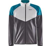 CRAFT Core Glide Block Jacket M - Uomo - Grigio / Bianco / Verde - Taglia M- modello 2023
