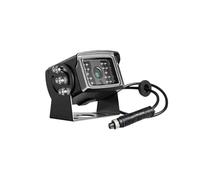 Impermeabile Custodia In Metallo Resistente 4PIN AHD Sensore Telecamera Per Retromarcia IR Impermeabile 12-24v Per Caravan Truck Regolabile Telecamera Auto