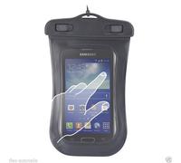 Impermeabile Custodia Subacquea Protezione Cellulare 155x105mm Nero Tracolla