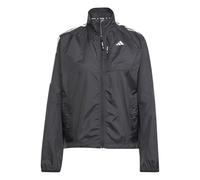 Impermeabile da donna adidas Own the Run 3-Stripes Nero M