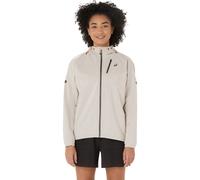 Impermeabile da donna Asics Fujitrail Elite Blanc M