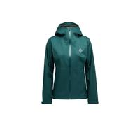 Black Diamond Fineline Stretch Shell Jacket Verde S Donna