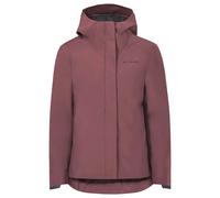 Impermeabile da donna con cerniera VAUDE Rouge