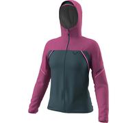 Giacca sottile con cappuccio Dynafit Alpine 3-Lagen grigio rosa magenta donna - L