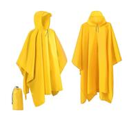 Impermeabile da donna Poncho impermeabile multifunzionale 3 in 1 leggero portatile unisex for esterno(Color 2)