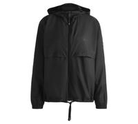 BOSS Giubbotto impermeabile da equitazione con motivo con monogramma Double B - Style LOUISE RAINJACKET, B5W1401 Nero L