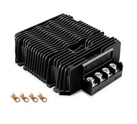 Impermeabile DC a DC 24V 36V 48V Lifepo4 Caricabatteria al litio 10-30V 12V a 29.2V 43.8V 58.4V Camper Barca Auto a doppia batteria(DC43.8V 13A_WITH ACC WIRE)