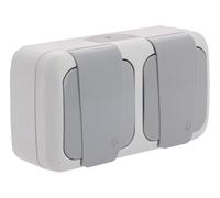 Impermeabile Doppia Presa 2P+T grigio