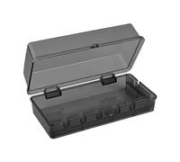 Impermeabile Extension Box, Weatherproof Cord Protector, Outdoor Cable Safety Case Lockable Design, Heavy Duty Electrical Connection Cover for Christmas Holiday Lights Garden Outdoor Use 9,25 x 5,35