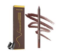 Impermeabile Eyeliner Matita, Impermeabile Gel Eyeliner Pen, Longa durata & Smugge-proof Eye Makeup Matite con Sharpener Water Line Eye liner per gli occhi sensibili (02 Stone)