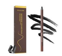 Impermeabile Eyeliner Matita, Impermeabile Gel Eyeliner Pen, Longa durata & Smugge-proof Eye Makeup Matite con Sharpener Water Line Eye liner per gli occhi sensibili (07 Graphite)