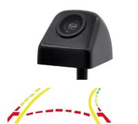 Impermeabile Guida In Traiettoria Dinamica Intelligente Per Auto Linea Parcheggio Vista Posteriore Retromarcia Tracce Telecamera Regolabile Telecamera Auto(Nero)