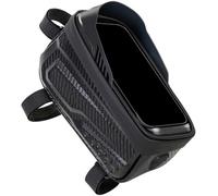 Impermeabile Hard Shell Bike Phone Bag Biciclette Front Frame Bag Ciclismo Storage Pack per Accessori per bici da strada Biciclette Telaio anteriore