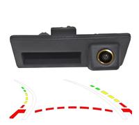Impermeabile HD CCD Car Rear View Reverse Trunk Handle Camera Per VW Per Passat Per Per A4L Per Sagitar Per Lavida Regolabile Telecamera Auto