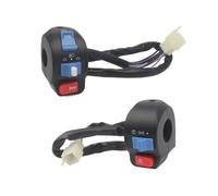 Impermeabile In Alluminio 7/8 ''22mm Sinistra Destra Maniglia Interruttore di Controllo Set Montaggio Compatibile Con GY6 50cc 125cc 150cc Scooter(Front disc brake)