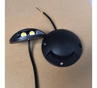 Impermeabile IP68 Lampada da pavimento a LED 2W 3W 4W AC110V 220V DC12V LED Lampade interrate sepolte Faretto da giardino per percorso stradale