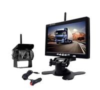 Impermeabile Monitor LCD 7 Pollici Per Telecamera Retromarcia Senza Fili Per Camion Bus Camper Rimorchio Monitor Per Auto 12V-24V Regolabile Telecamera Auto