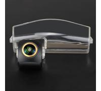 Impermeabile Obiettivo Fish-eye Car Rear View Reverse Backup Camera Per Mazda 3 BK 2003-2009 BL 2009-2013 Per Mazda2 DE 2007-2015 Regolabile Telecamera Auto(AHD1080P)