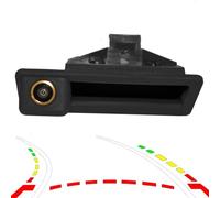 Impermeabile Parcheggio CCD Oro Maniglia Bagagliaio Un'auto HD Reverse Videocamera Vista Posteriore Per BMW Per E60 E61 E70 E71 Regolabile Telecamera Auto