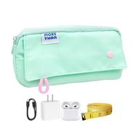 Impermeabile Pencil Pouch With Zipper - Ampia Case | Reusable School Pencil Case Holder For Kids, Teens, Donna; Ideal For Classroom, Makeup, Art Supplies, Travel, College, Everyday Organization