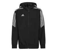 Impermeabile per bambini adidas Condivo 22 All Weather Nero 9/10 anni