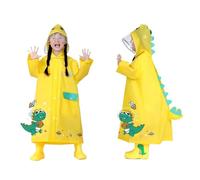 Impermeabile per Bambini Unisex Bambino Tute da Pioggia Giacca Antipioggia Leggera Tutto in Uno Poncho Giacche Impermeabili Bimbi Mantella Leggero Bambina Completo Abbigliamento