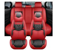 Impermeabile Per Chery Per Tiggo Per 7 Pro Accessori Per Coprisedili In Pelle Per Interni Antiscivolo Comodo Durevole(5pcs Red,DE)