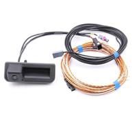 Impermeabile Per KAROQ Telecamera Posteriore High Line Con Linea Guida + Cablaggio 57A827566 Regolabile Telecamera Auto