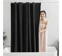 Impermeabile Peva Tenda da Doccia con Ganci Mould-Proof Bagno Tendine 180x180cm