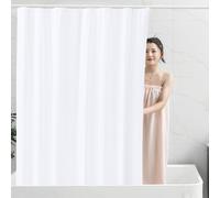 Impermeabile Peva Tenda da Doccia con Ganci Mould-Proof Bagno Tendine 180x180cm