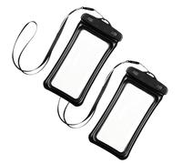 Impermeabile Phone Pouch 2-Pack - Floating Touchscreen Case | Swim Dive | Flotation Design, Full Touch Response, Clear Photo Window, Fits Phones Up to 7.2", Ideal for Pool, Beach & Rafting