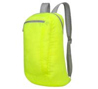 Impermeabile pieghevole Backpack, Lightweight Backpack, 17,32 x 11,02 x 7,48 Inches Padded Shoulder Straps Breathable Bag for Gym Travel Beach Business Trips Daily Mountain Climbing, verde, Se référer