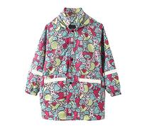Impermeabile Pioggia Bambini Poncho Giacca Antipioggia Leggera Impermeabili Scuola Unisex Bimbo Bimba Riutilizzabile Leggero Rain Cover Mantella Impemeabile da