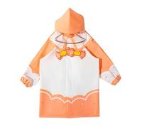 Impermeabile Pioggia Bambino Poncho Antipioggia Unisex Pozzanghere Impermeabili Mantella in Eva con Cappuccio Riutilizzabile Leggero Bambina per Bambini Ragazzi e Ragazze