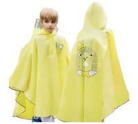 Impermeabile Pioggia Bambino Poncho Bambini con Cappuccio Impermeabili Scuola Unisex Bimbo Bimba Antipioggia e Traspirante Impemeabile Giacca da