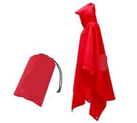 Impermeabile Poncho Pioggia 3 in 1 impermeabile da esterno escursionismo impermeabile leggero con cappuccio lungo poncho antipioggia copertura antipioggia for moto Tende da viaggio for indumenti imper