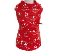 Impermeabile RED DOG con taschino e foro per guinzaglio per cani Croci