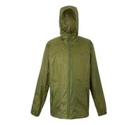 Regatta Uomo Giacca impermeabile Regatta Pack It, verde